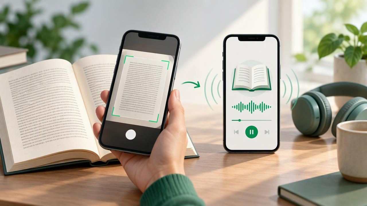 Scan Printed Text and Hear It: iPhone Audiobook Creator Checklist