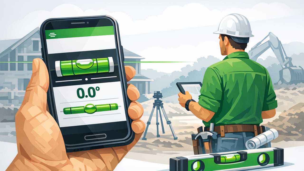 How Contractors Can Use an iPhone Level App Like a Pro