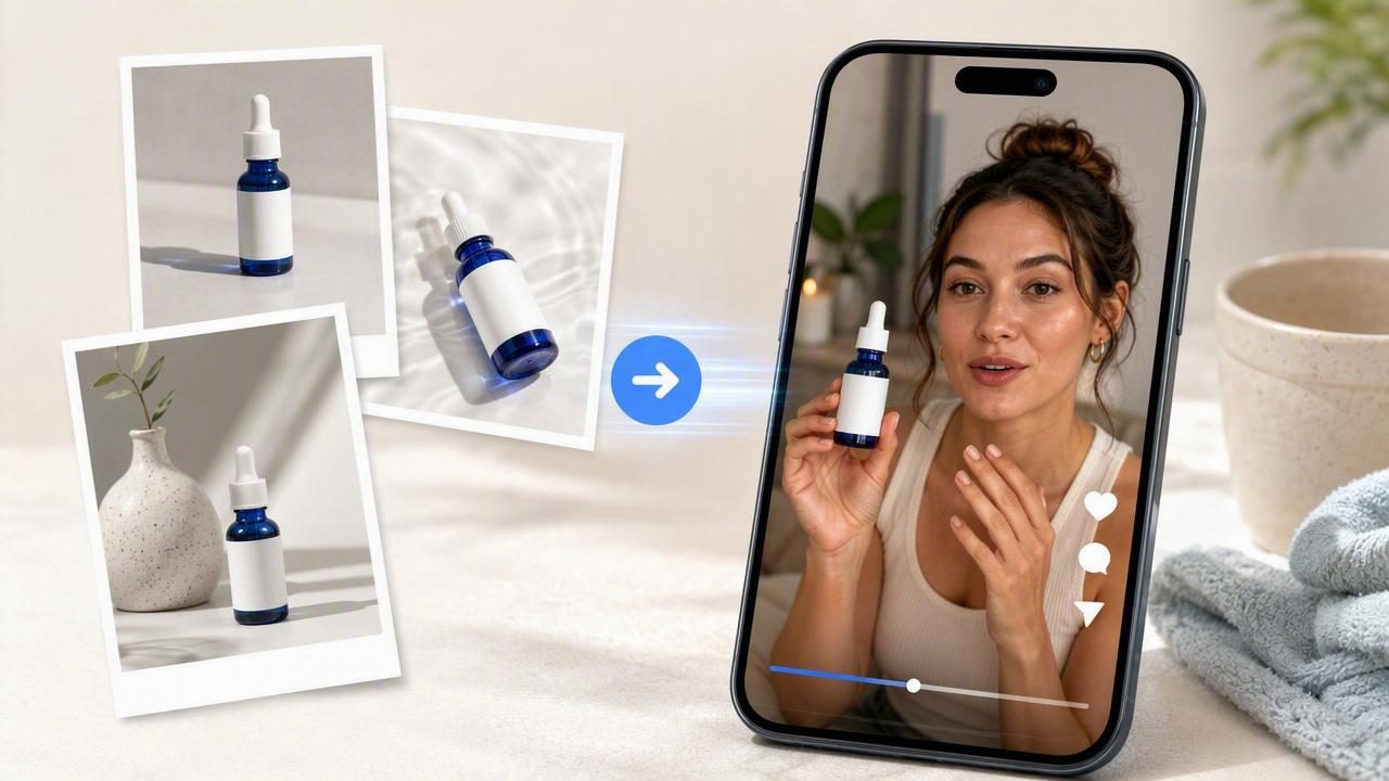 How to Turn Product Photos Into UGC Videos That Feel Authentic