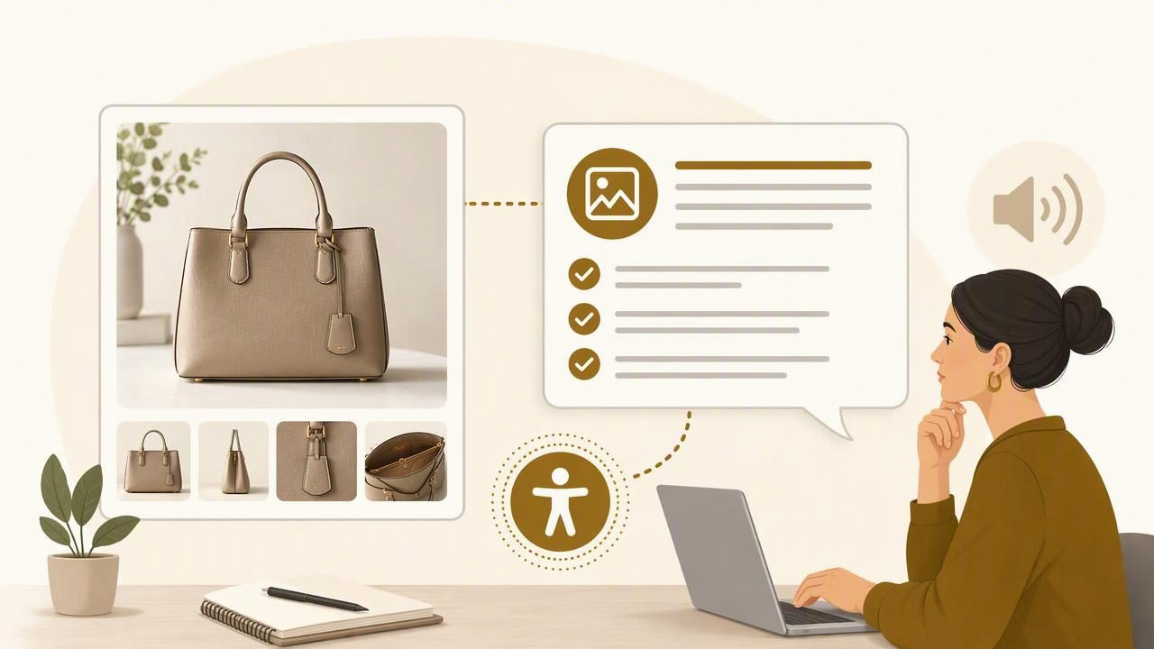 How to Dictate Useful Alt Text for Product Images
