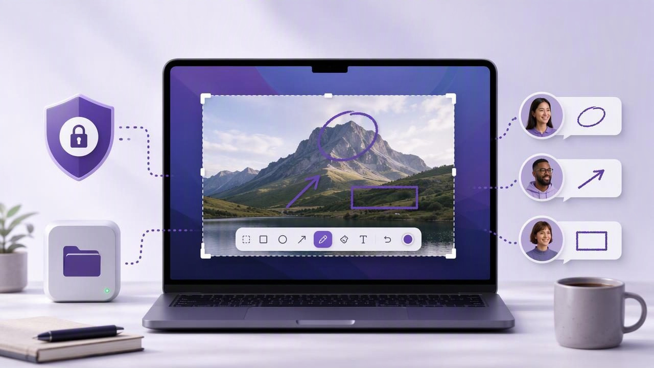 Best Local-First Screenshot App for Visual Client Feedback
