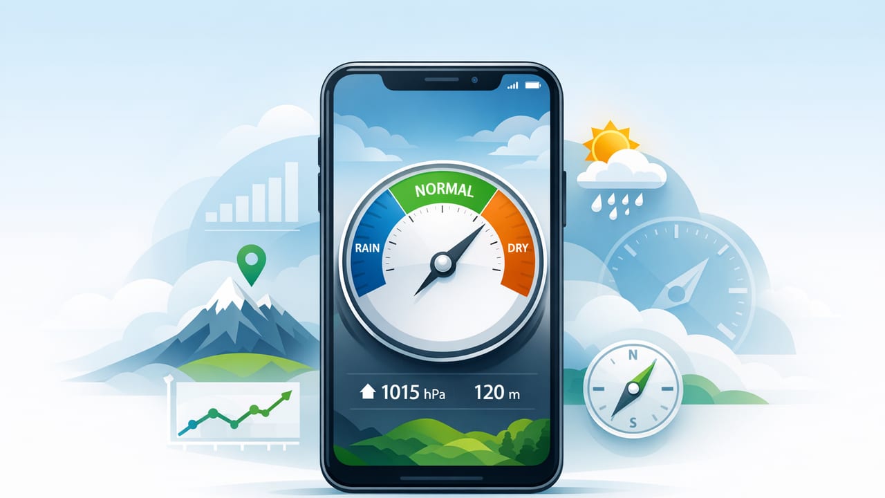 How to Use a Barometer App on iPhone for Weather and Altitude