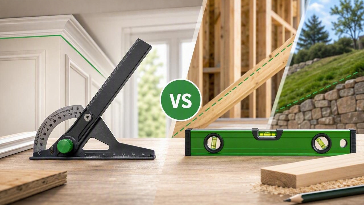 Custom Angle Tool vs Carpenter’s Level: Which Do You Need?