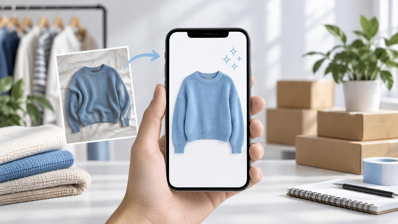 Instant Clothing Photo Editor for iPhone: A Seller’s Workflow