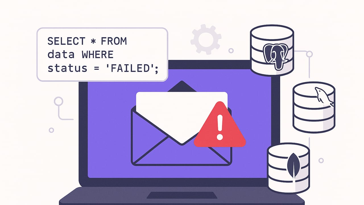 Email Alerts for Failed Data Checks: Patterns, Templates, and Code
