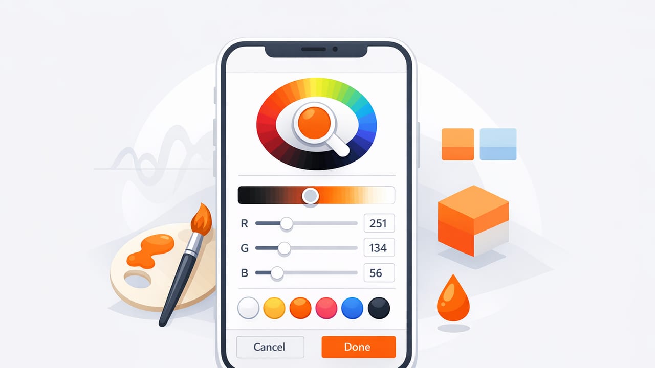 iOS Color Picker Guide: Build Accurate, Accessible Palettes Fast