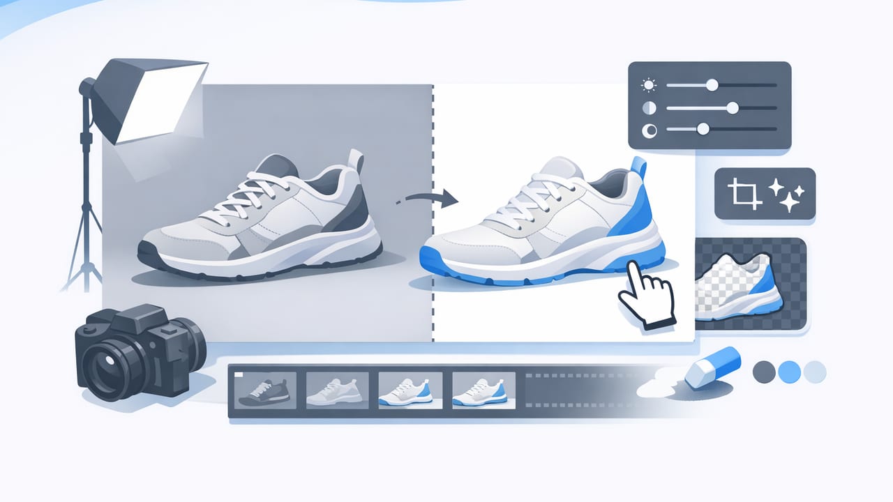 Product Photo Editor Workflow for Clothing: Clean, Consistent Listings