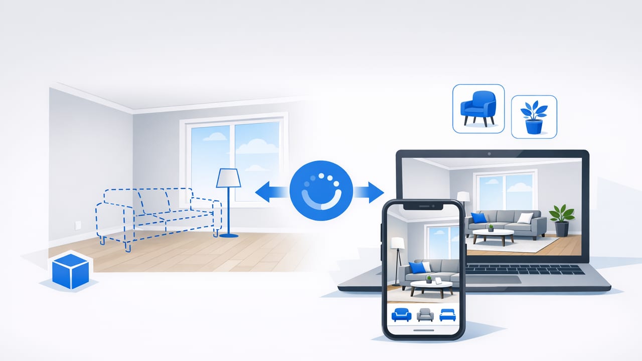How to Use an Empty Room Staging App for Realistic 3D Visuals
