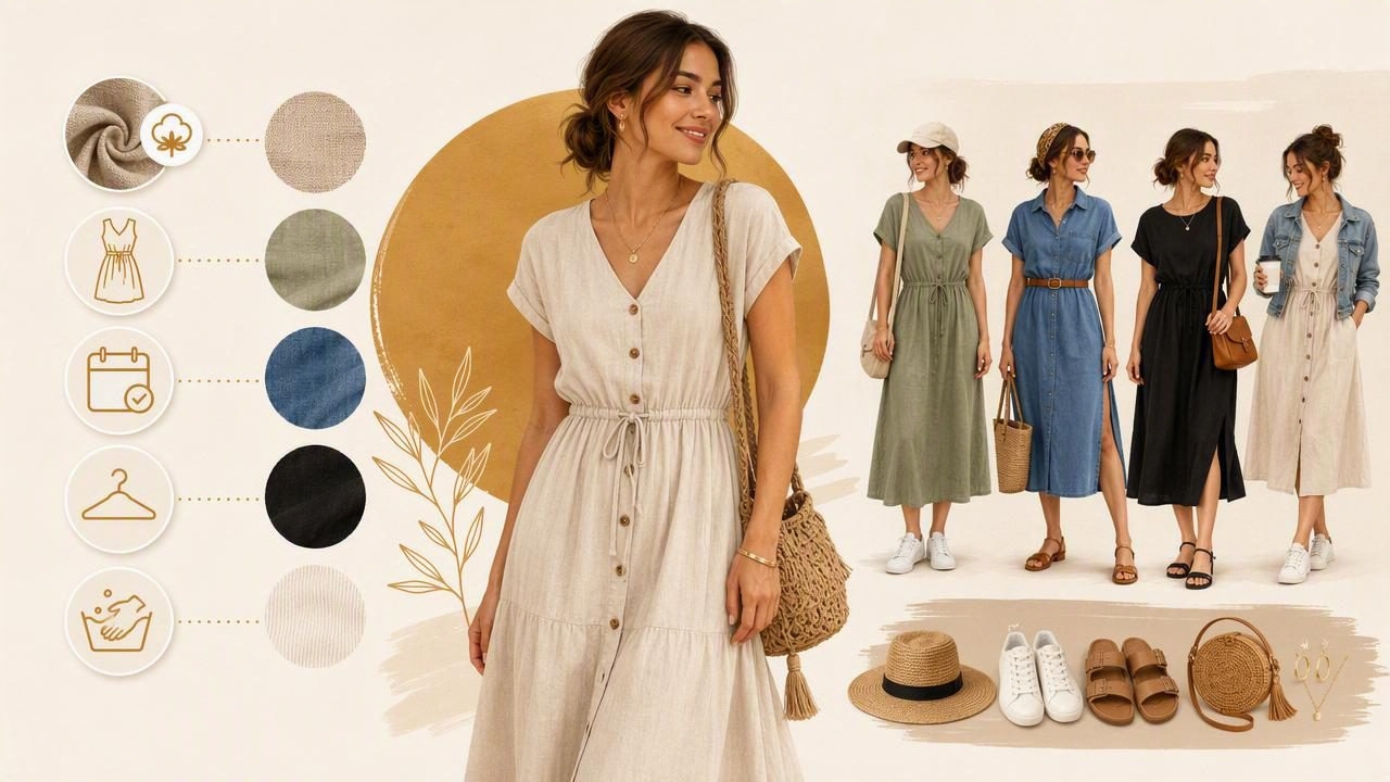 Vestidos casuales mujer: guía para elegir, combinar y cuidar