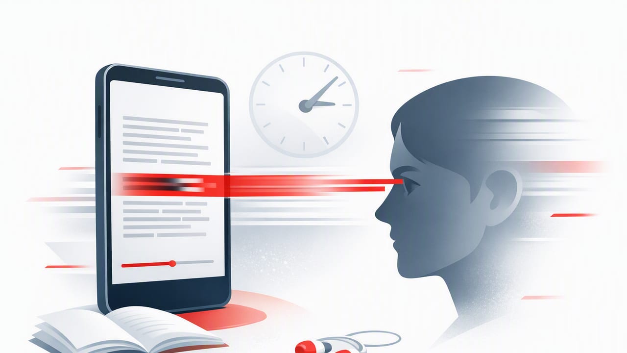 How to Use a Spritz Reading App on iPhone & iPad (Without Losing Comprehension)