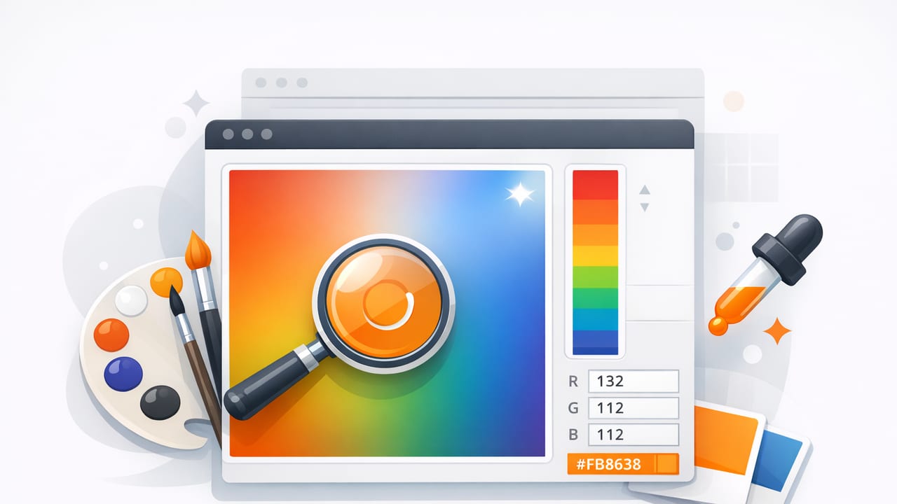 How to Use a Color Picker for Photo-Based Palettes That Work
