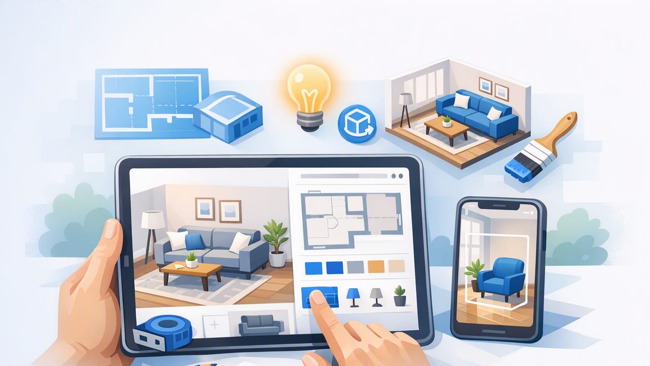 How to Test Remodel Ideas Fast With a Home Redesign App
