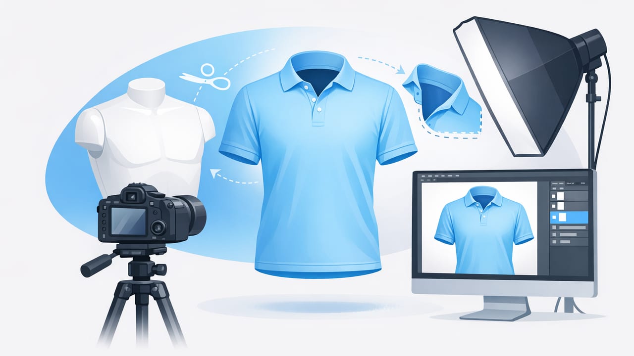 Ghost Mannequin Effect: Clean, Premium Clothing Photos Without Models