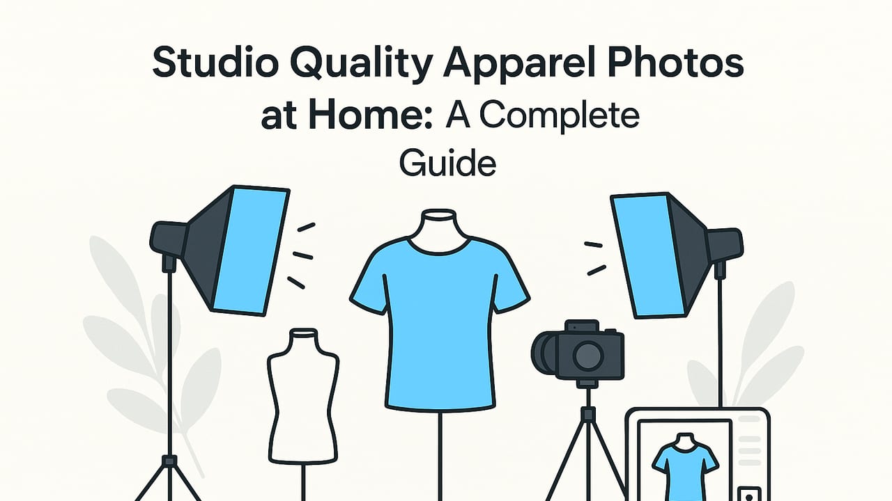 Studio Quality Apparel Photos at Home: A Complete Guide