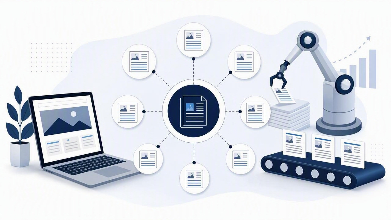 Run a Blog Without WordPress With Content Cluster Automation