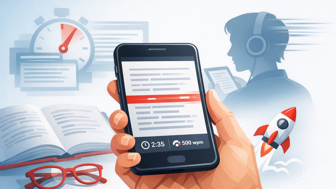 Best App to Read Faster: iPhone & iPad Feature Checklist + Plan