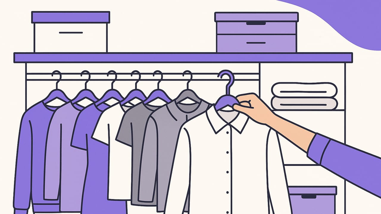 How to Actually Organize a Clothes Closet: A System That Lasts