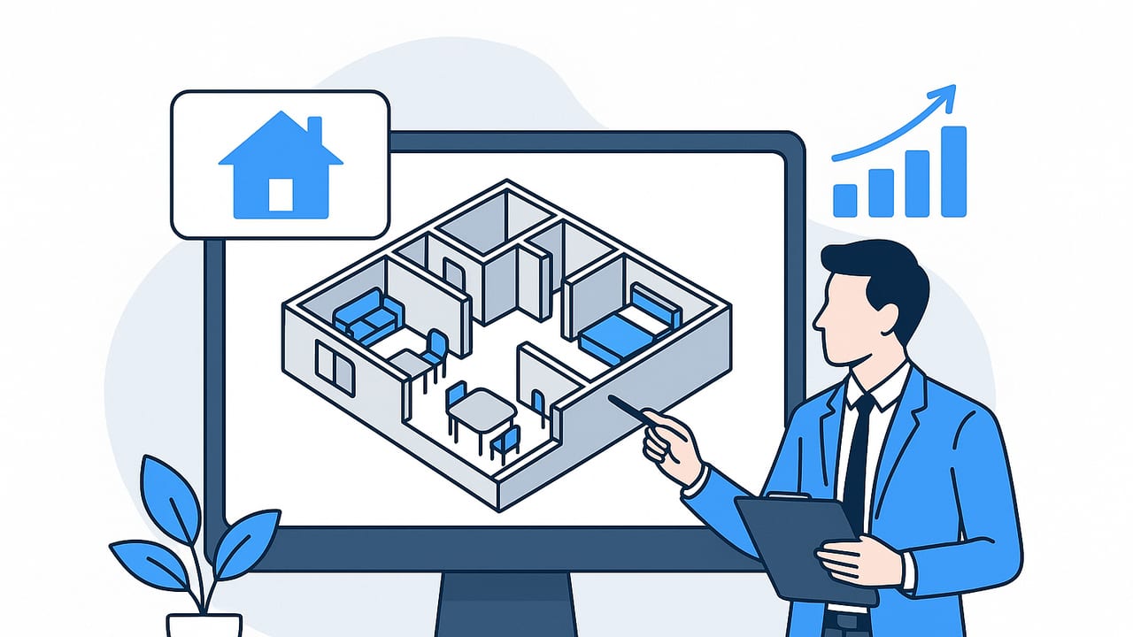 3D Floor Plan Staging for Real Estate Agents: Strategy & Workflow