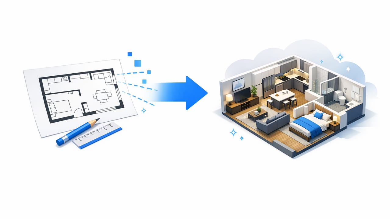 How to Get Accurate 3D Renders With a Floor Plan App