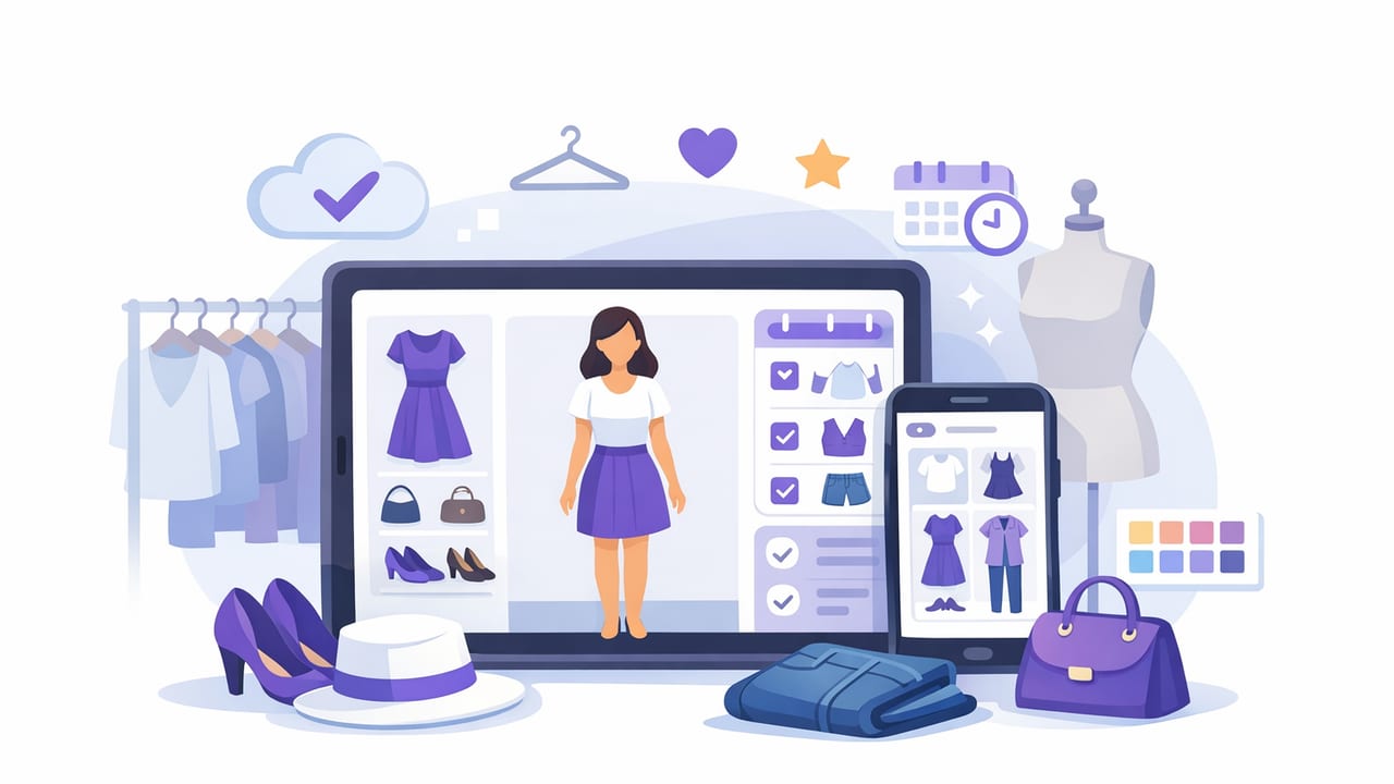 Digital Wardrobe Planner Method: Tags, Rules, and Weekly Outfit Prep