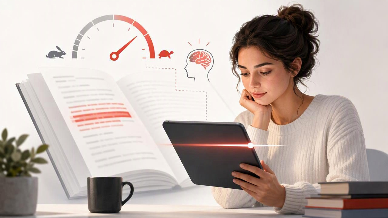 Best Speed Reading App to Adjust Pace for Difficult Text