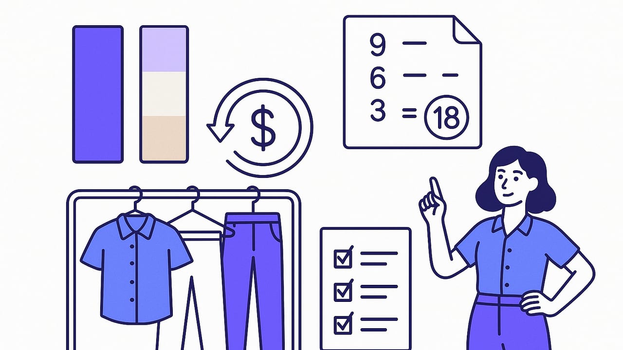 Capsule Wardrobe Planner: Build It, Budget It, Wear It Daily