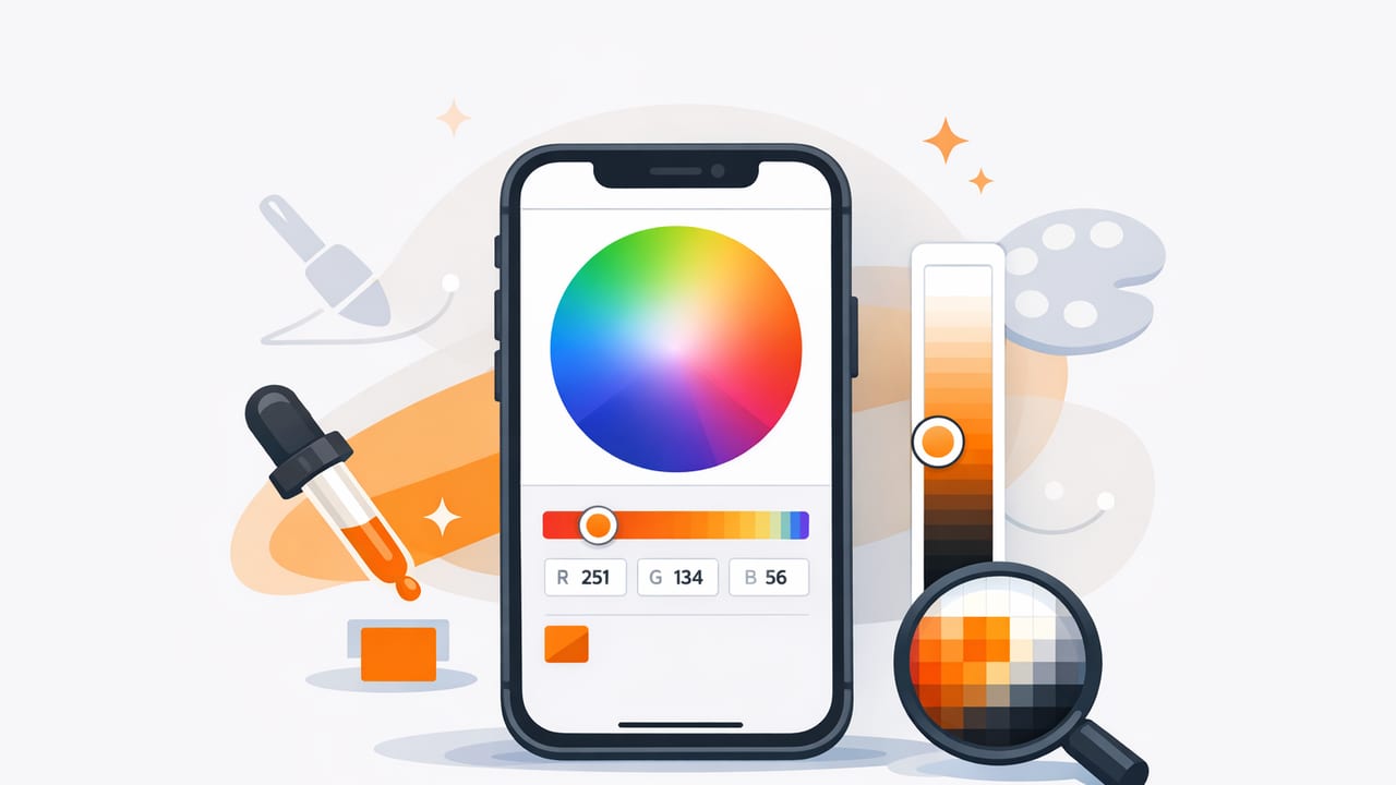 iOS Color Picker App Workflow: Capture, Calibrate, and Reuse Palettes