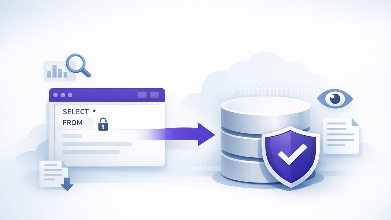 Least-Privilege Database Monitoring with Read-Only Queries