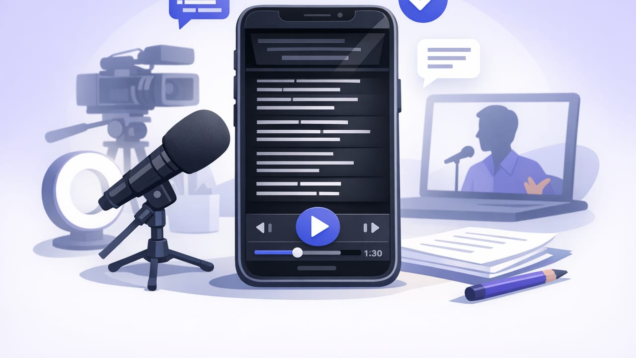 Teleprompter App Modes Explained: Voice Follow, Speed, and Timed