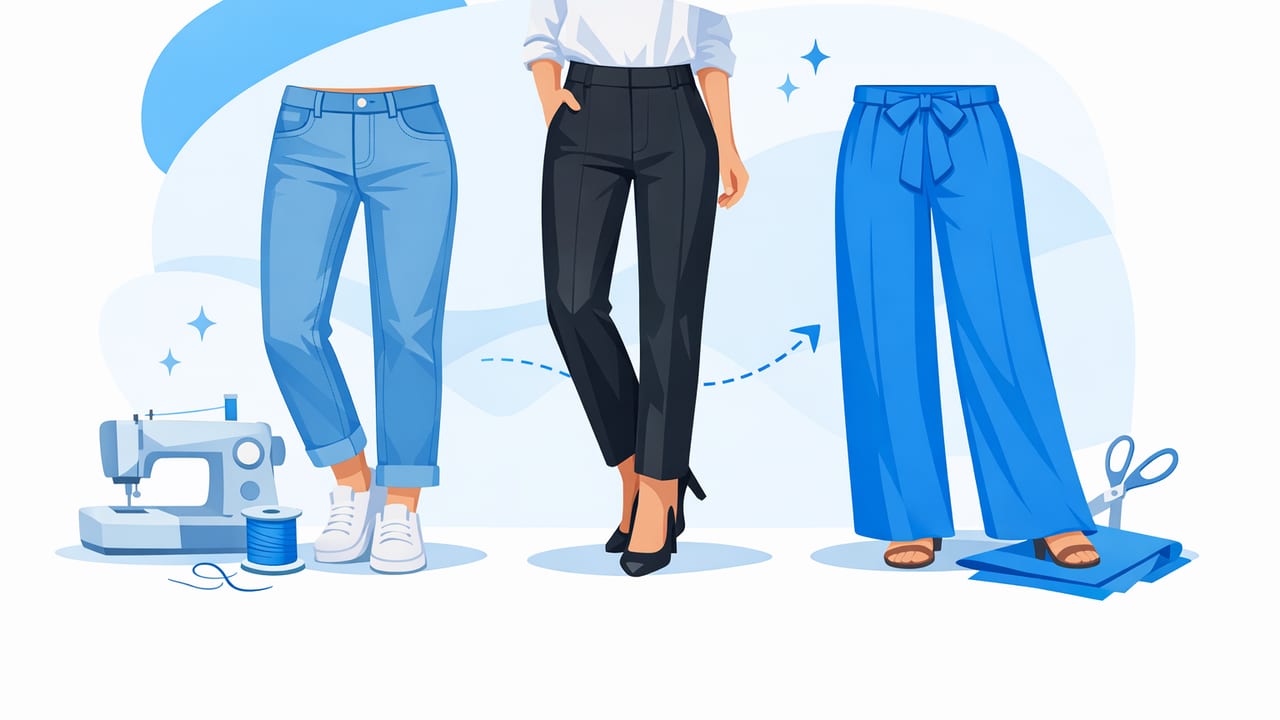 Pantalones de mujer: guía de cortes, telas, tallas y estilo