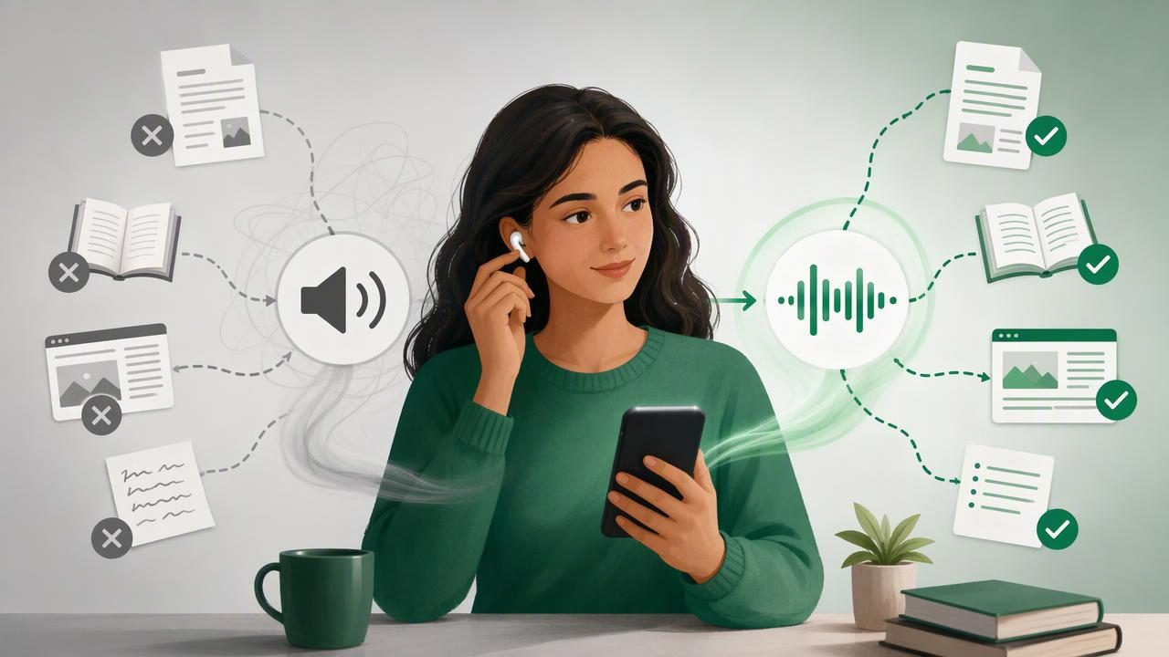 Text to Speech App Mistakes to Avoid for Better Listening