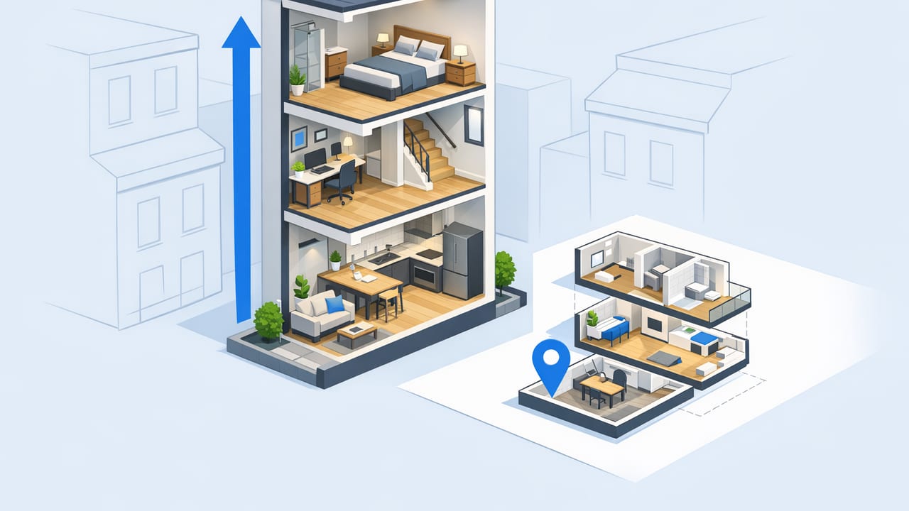 Townhouse Layout 3D for Narrow Spaces: Design Rules + Workflow
