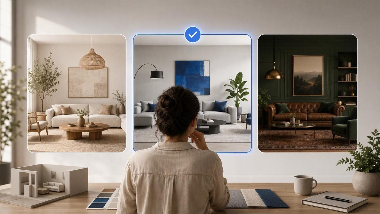 Use an Interior Design Generator for Easier Style Comparisons