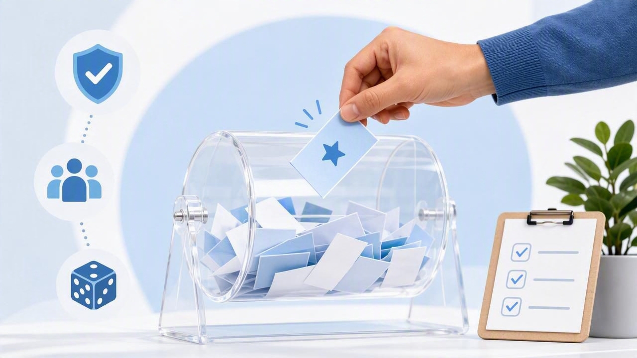 How to Pick a Winner Fairly: A Simple, Trusted Process