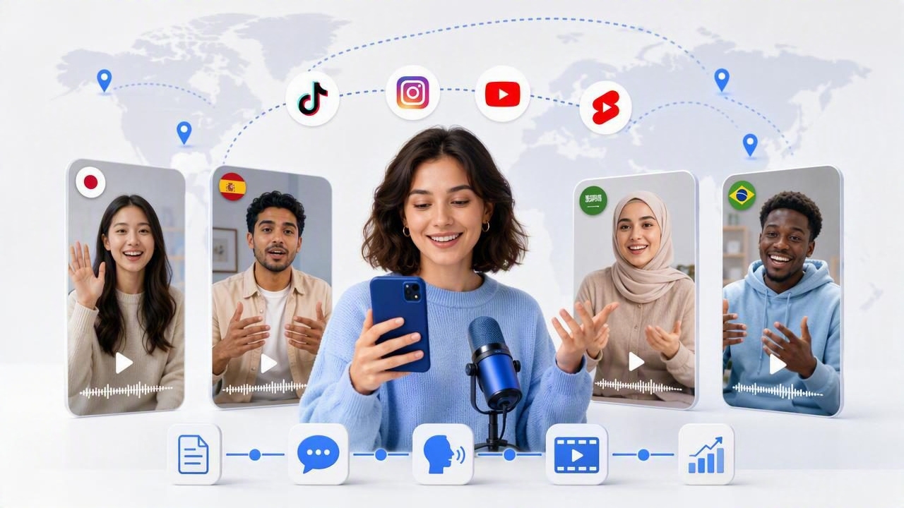 Make Videos for Multiple Platforms With a Multilingual UGC Generator
