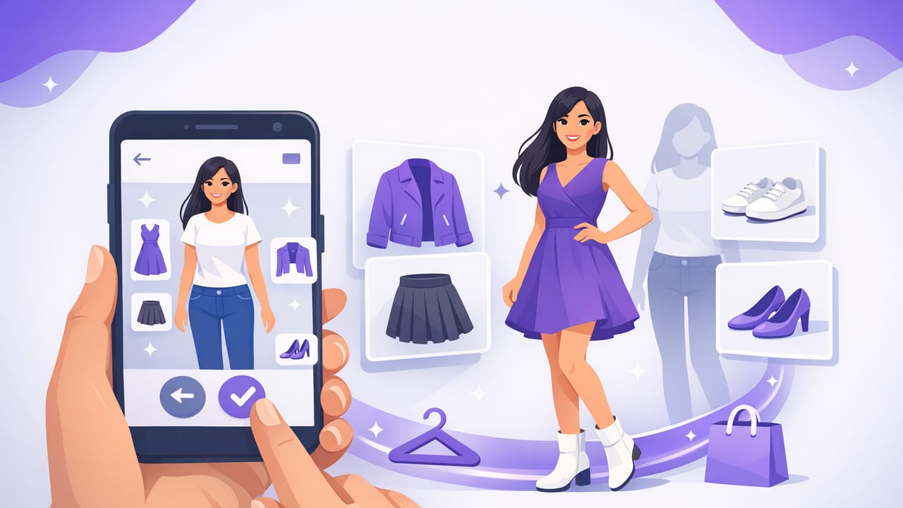How to Use a Virtual Outfit Try On App to Shop Your Own Closet