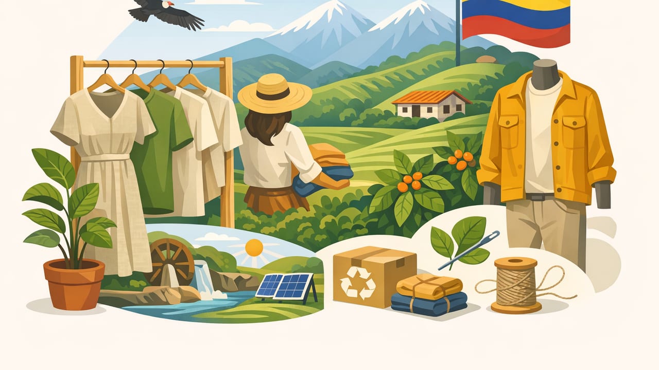 Ropa sostenible hecha en Colombia: guía para comprar y cuidar mejor