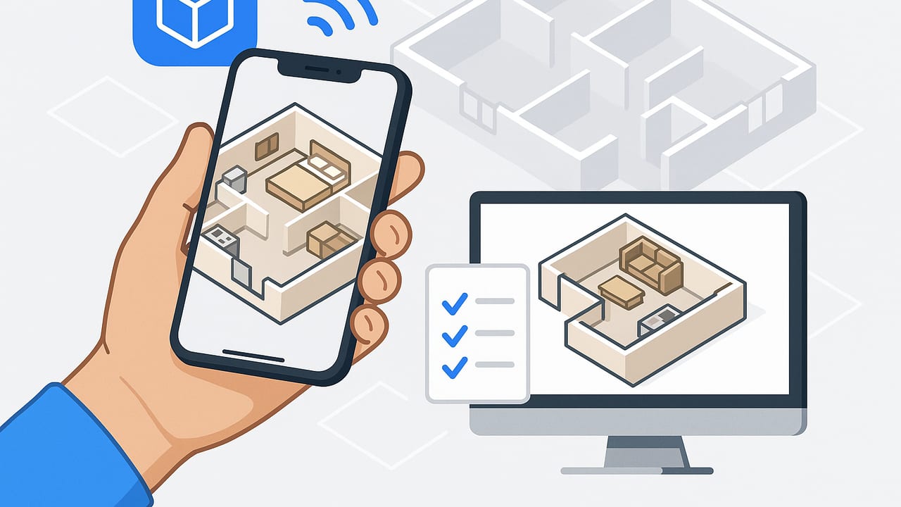 iPhone 3D Floorplans: Complete Guide from Scan to Render
