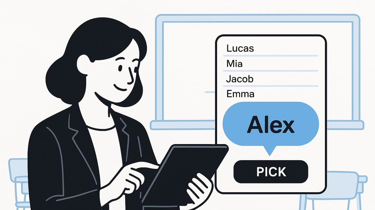 Classroom Random Name Picker for Teachers: Fair, Fast, Fun