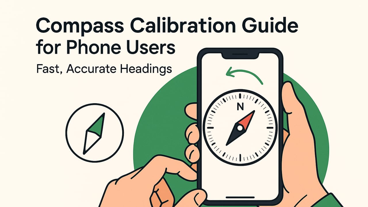 Compass Calibration Guide for Phone Users: Fast, Accurate Headings