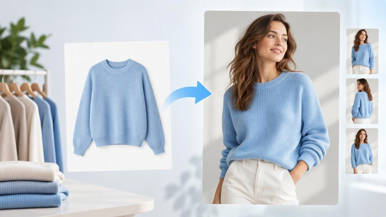 How to Create Model Shots From Photos of Clothing