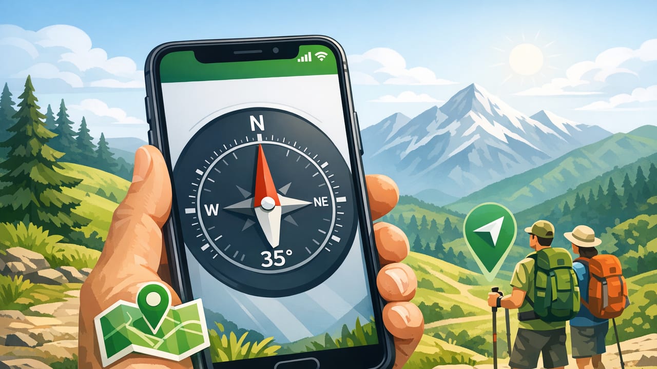 Accurate Compass App for Hiking: Bearings, Calibration & Offline Tips