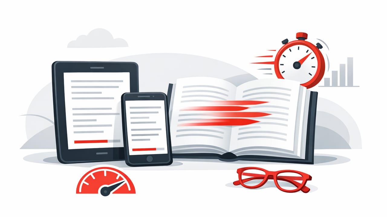 How to Use an Ebook Speed Reader on iPhone & iPad (Without Losing Comprehension)