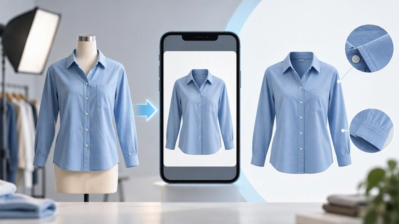 How to Use a Ghost Mannequin App for Honest Clothing Photos