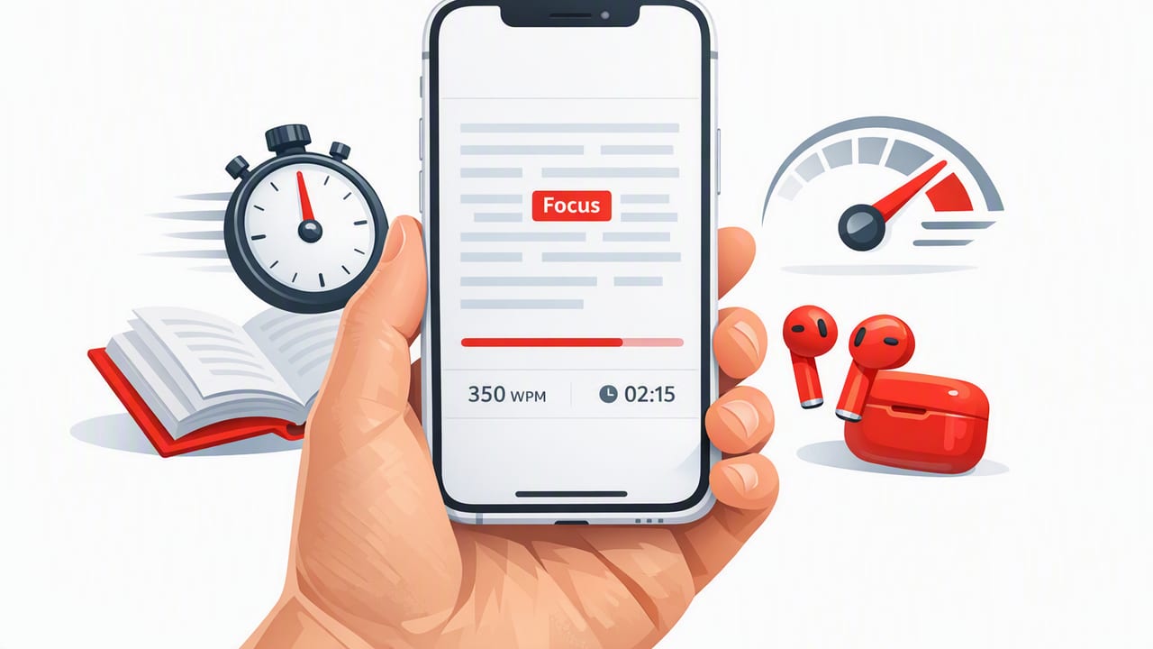 How to Train With a Speed Reading App for iPhone: A Clear System