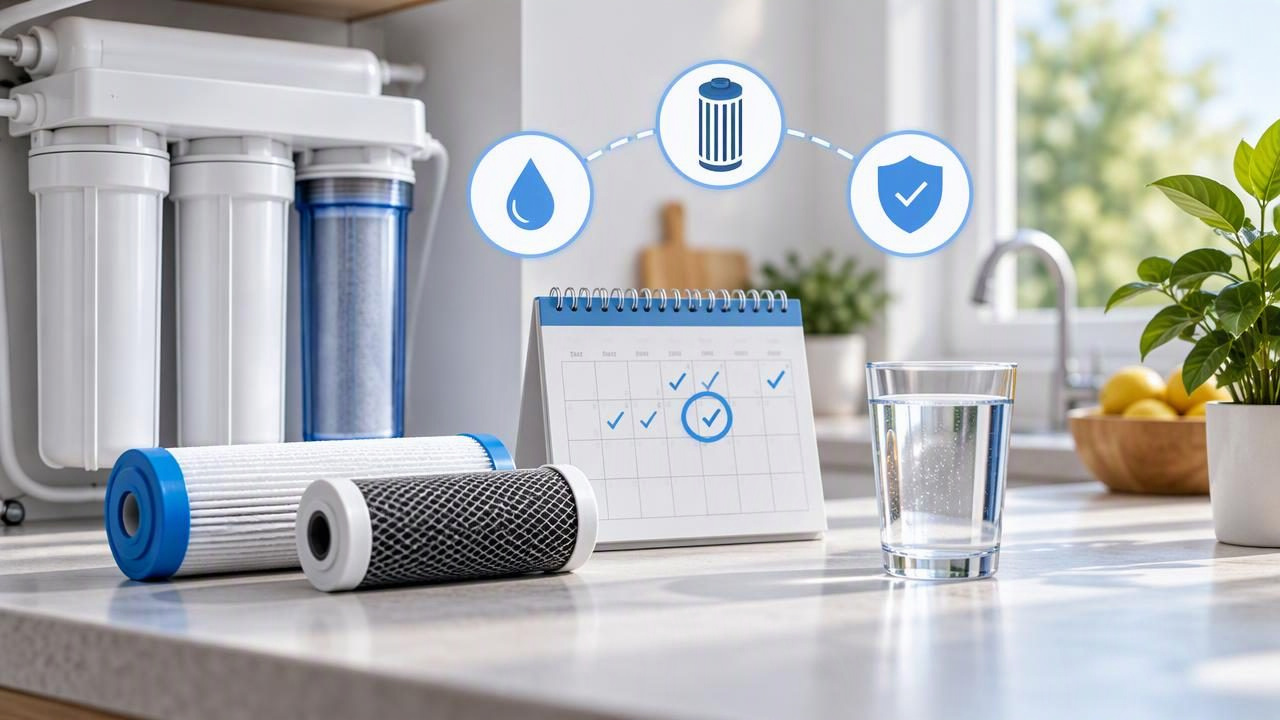Water Filter Replacement Schedule Guide for Every Home
