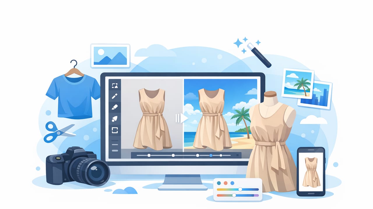 Clothing Photo Editor Workflow: Consistent Listings That Sell