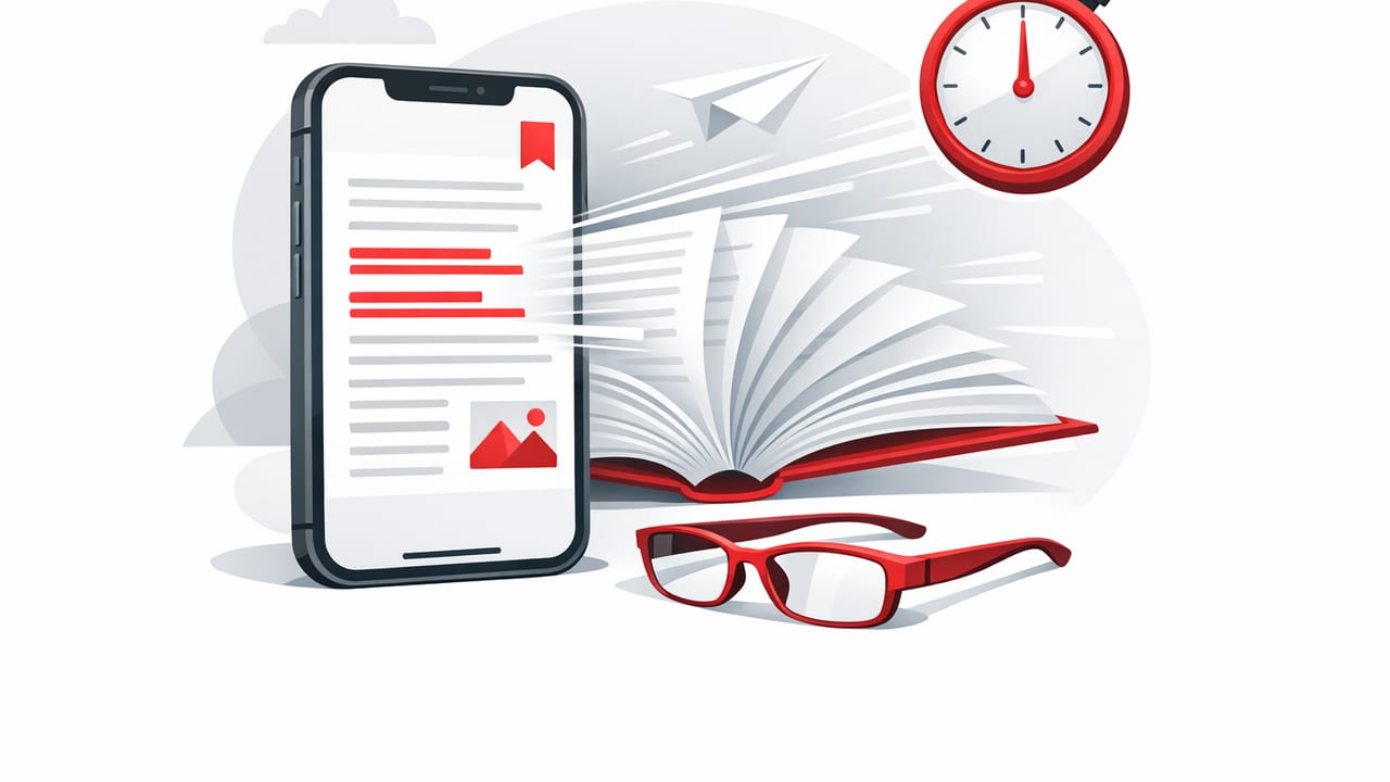 Speed Reading on iOS: A Practical Setup for Faster, Focused Reading