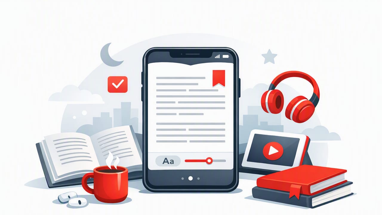 How to Build a Daily Reading Habit With a Reading App (That Lasts)