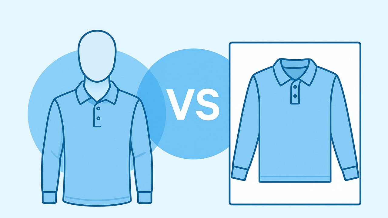 Ghost Mannequin vs Flat Lay for Apparel: Which Style Wins?